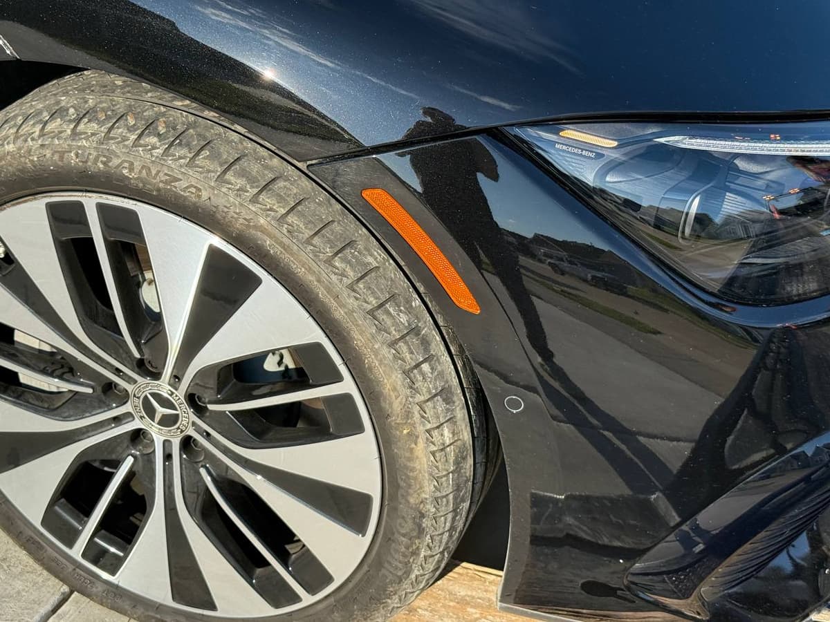Front bumper damage